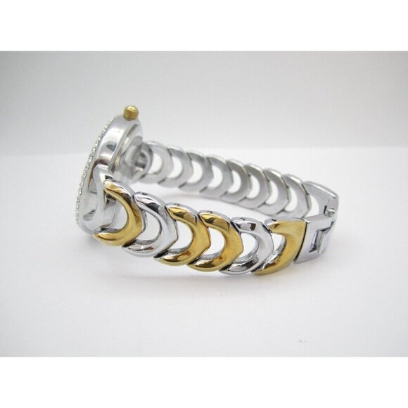 Women Akribos XXIV Diamond Dia Analog 34mm Round Watch (H222) "New Battery" - Picture 10 of 10